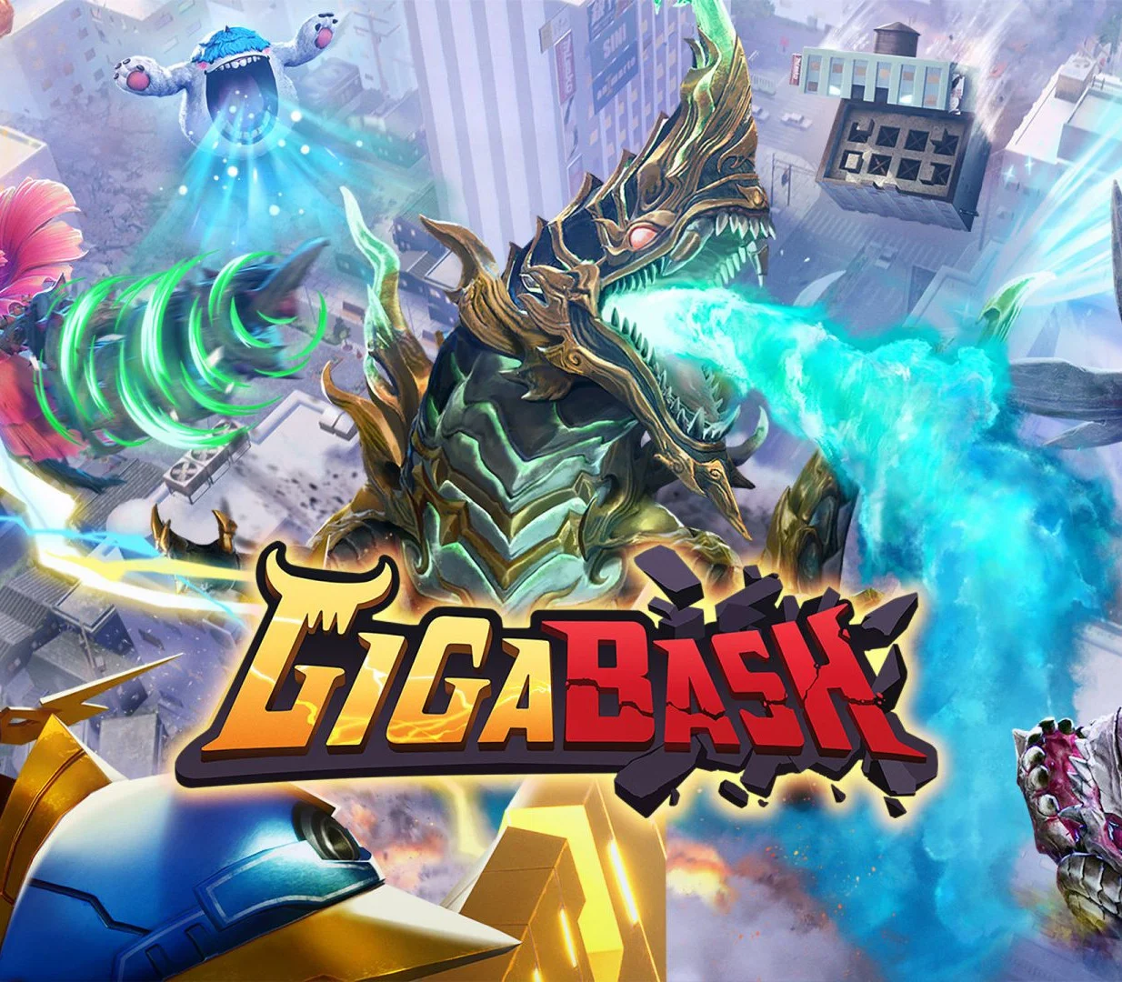 GigaBash Xbox cover