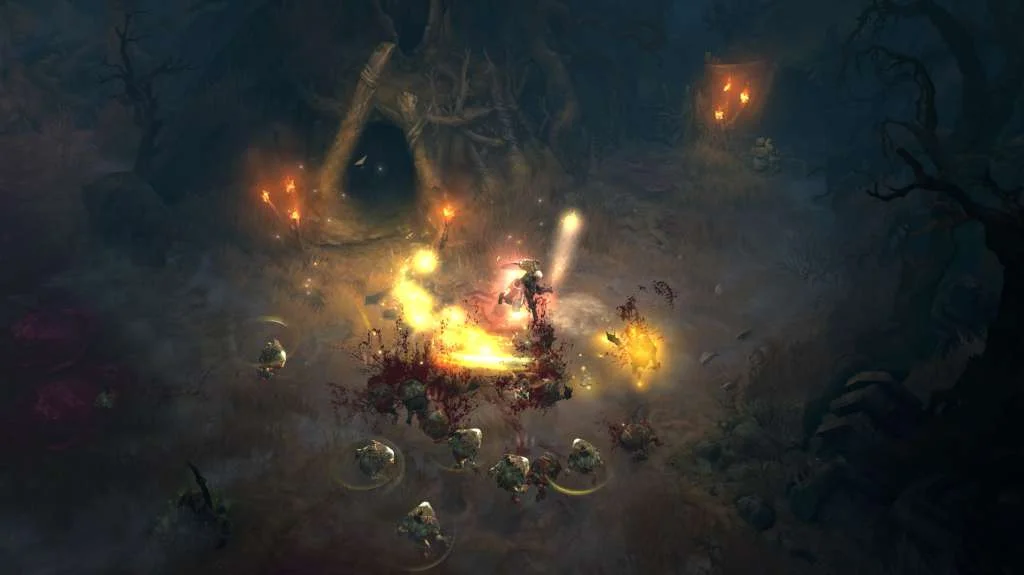 Diablo III loot drops skills and legendary gear screenshot