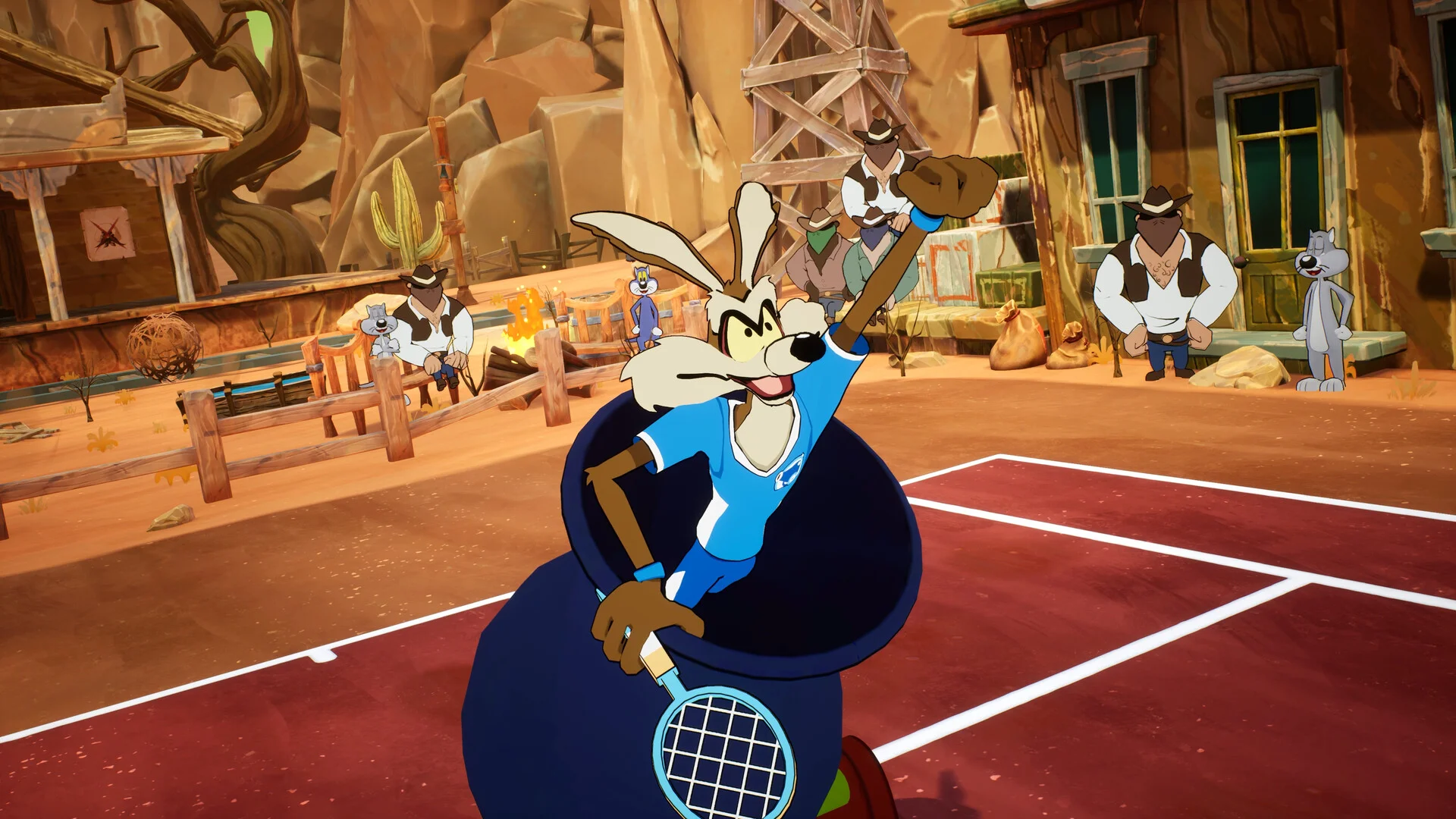 Looney Tunes Wacky World of Sports basketball 2v2