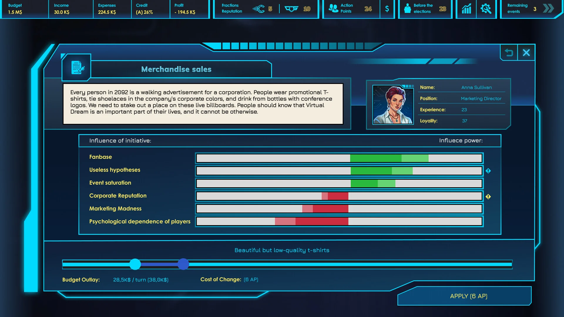CEO Sim: Cyberpunk PC Steam CD Key