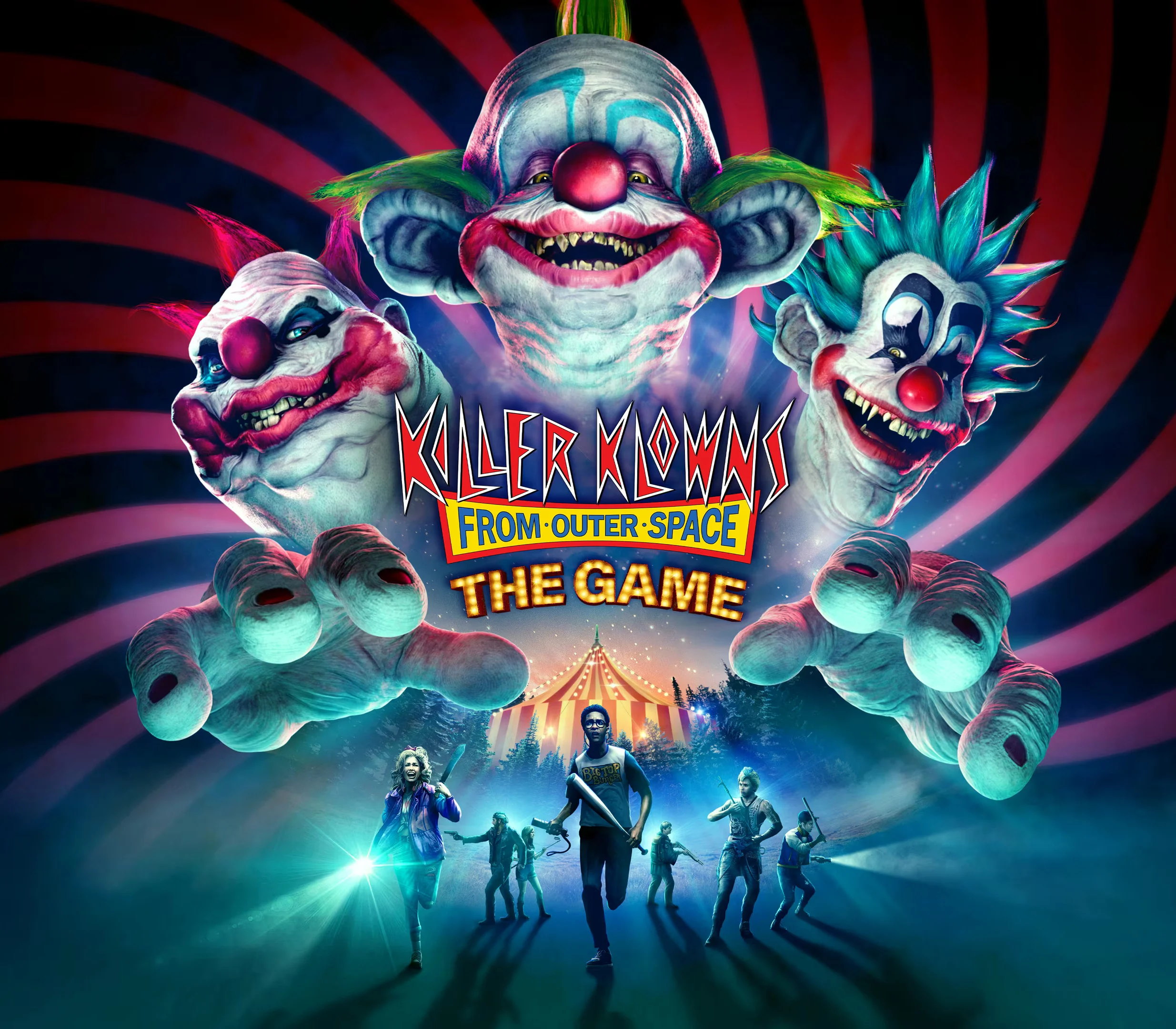 Killer Klowns Xbox cover Crescent Cove EU