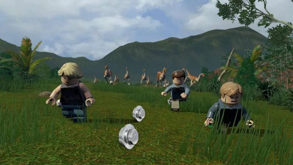 LEGO Jurassic World hub island exploration