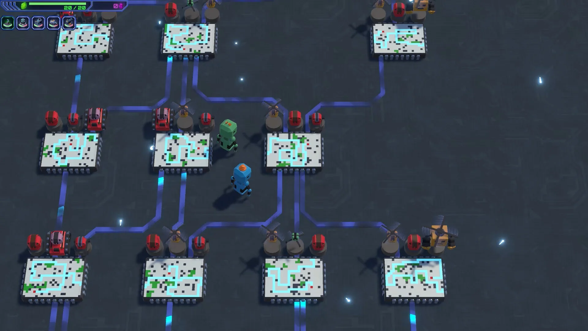 Glorpotron robots and Glorp screenshot
