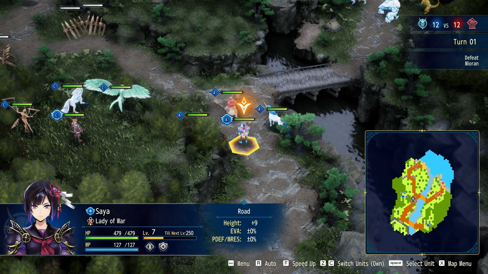 Brigandine Mission Mode nations