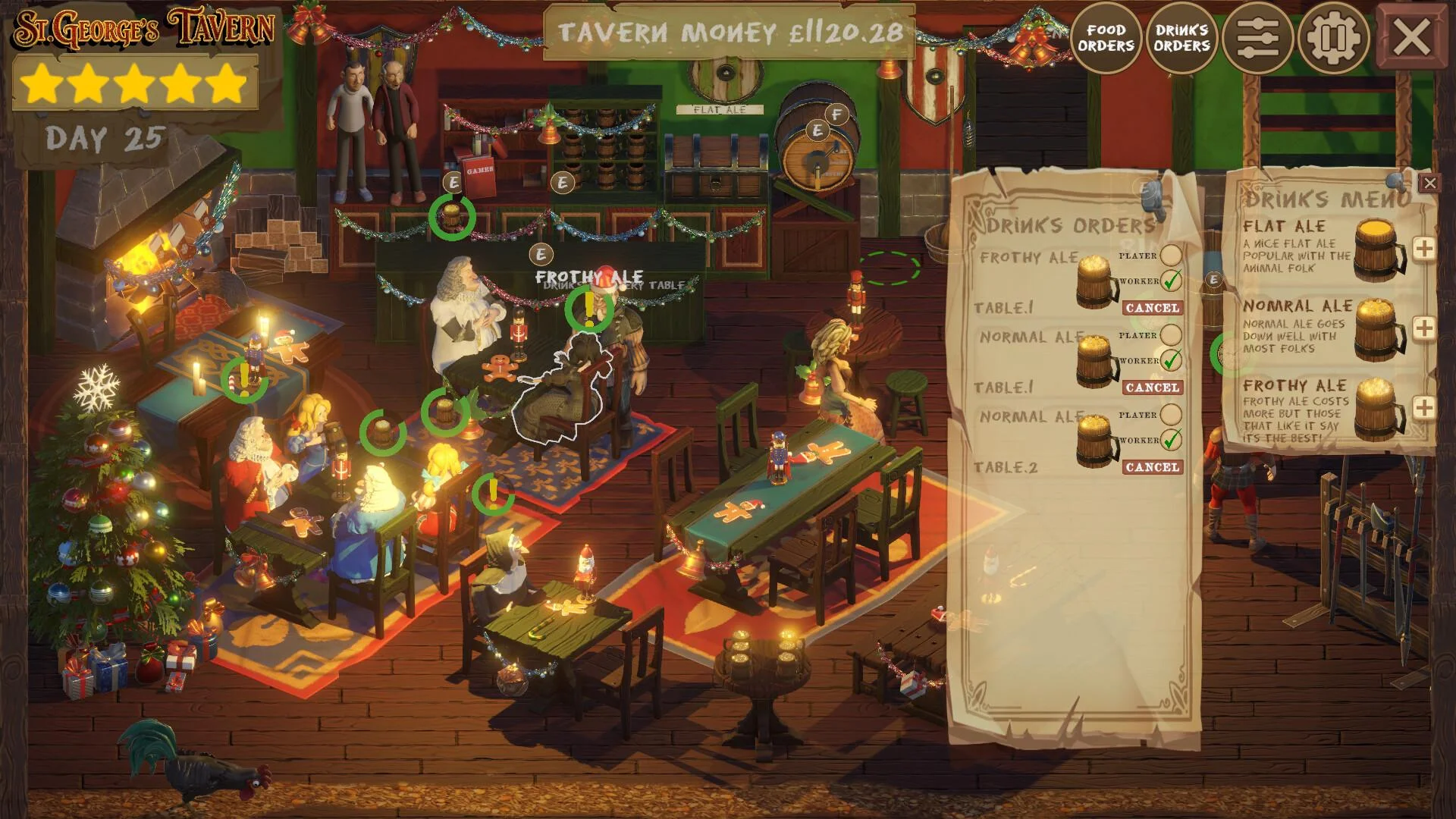 Saint George's Tavern Windows Steam screenshot