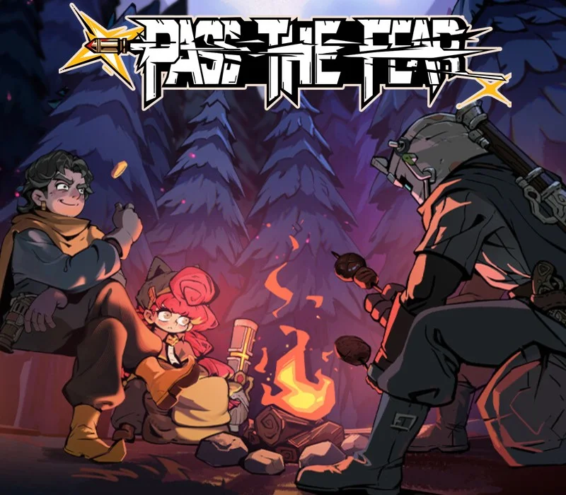 Pass the Fear cover, PlayMud roguelite bullet hell