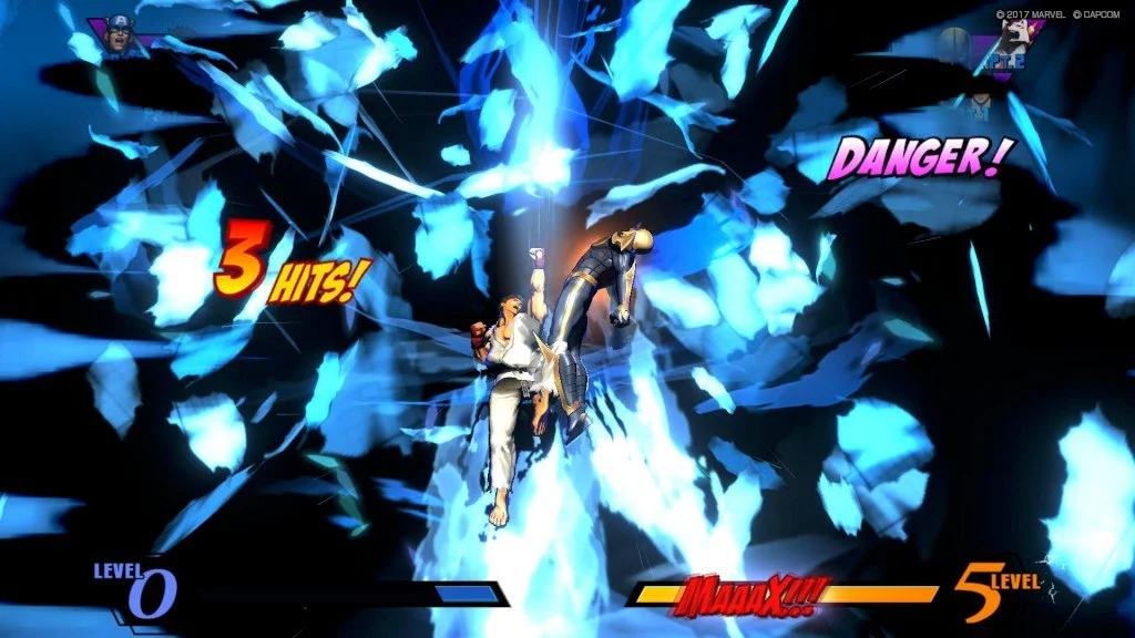 UMVC3 frenetic Marvel Capcom 3 vs 3 tag battle gameplay screenshot