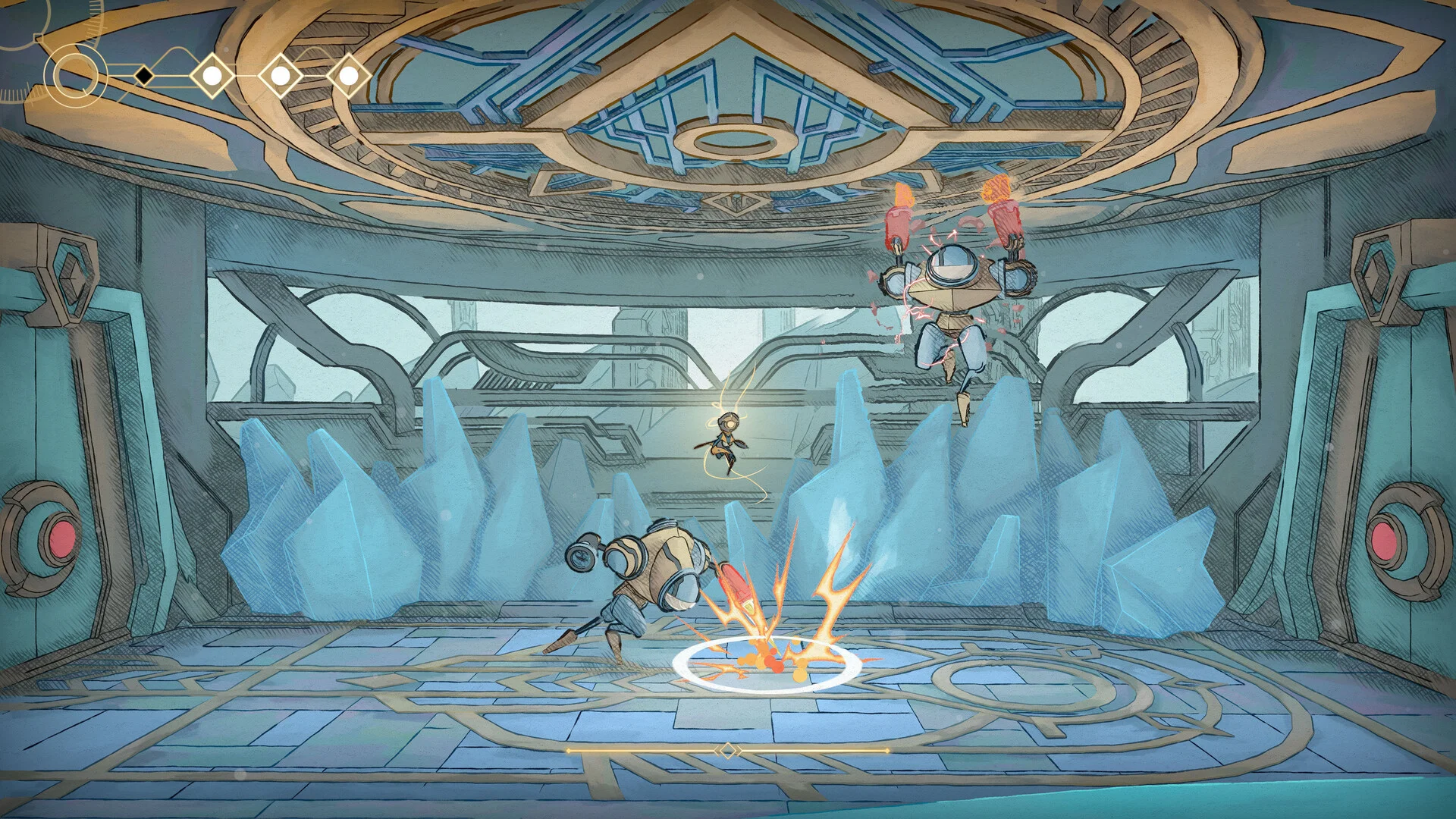 MIO controller support Steam Achievements metroidvania screenshot