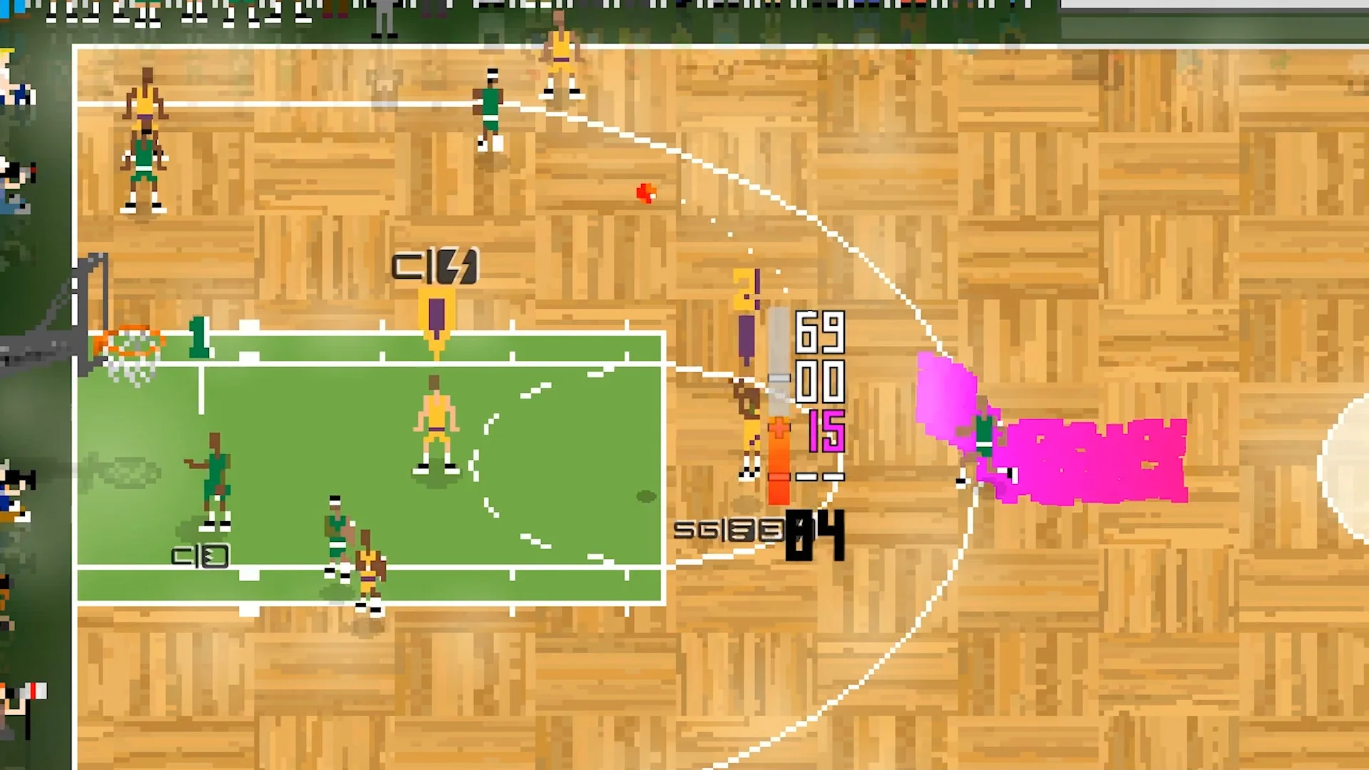 Basketball Classics local 1-2 player match