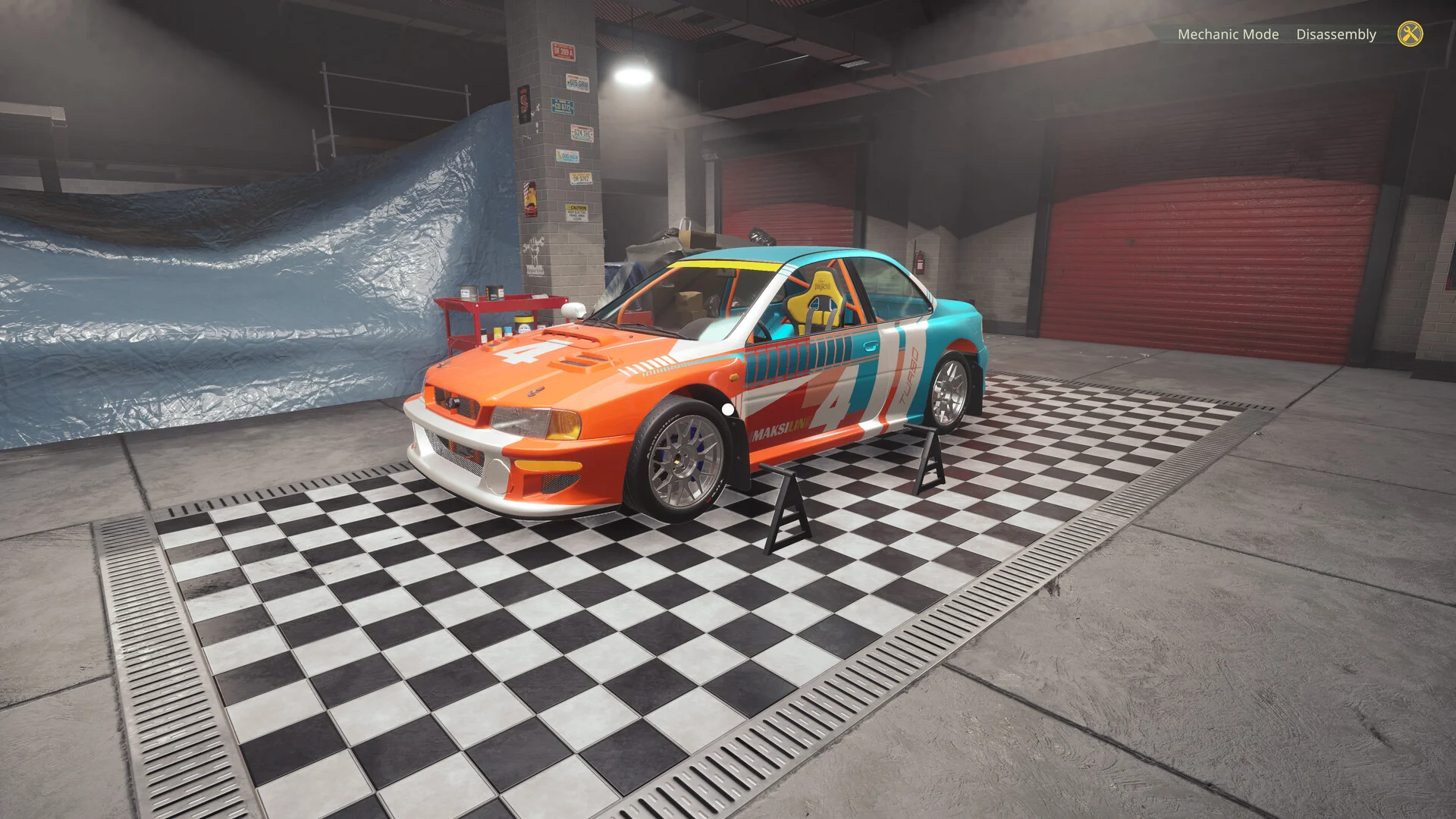 Rally Car Mechanic special stage PlayStation EU