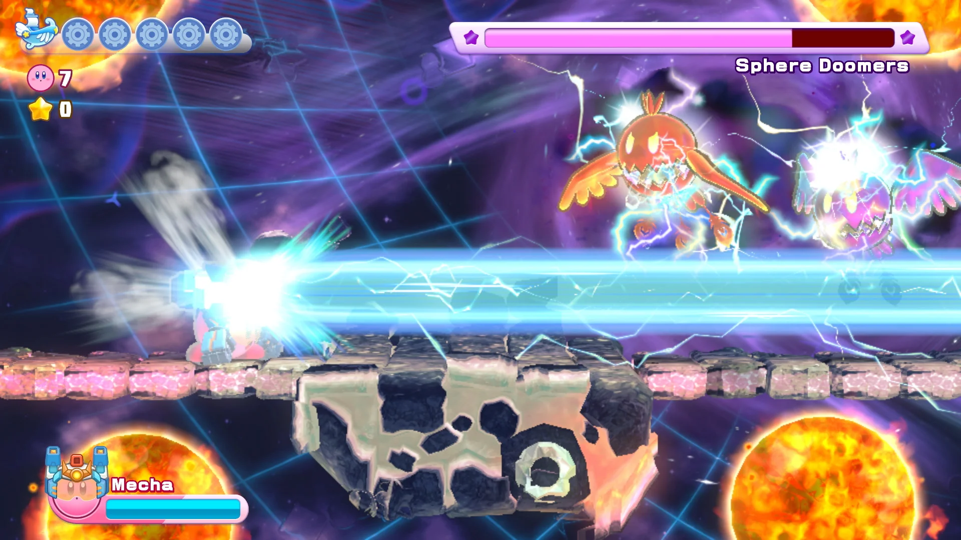 Kirby Deluxe Merry Magoland hub