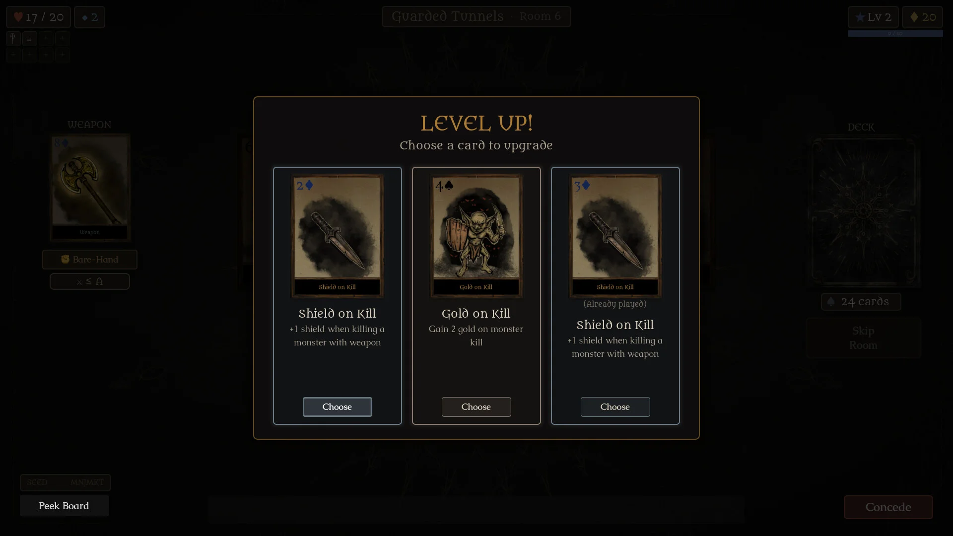 Scoundrel's Dungeon Early Access on three platforms