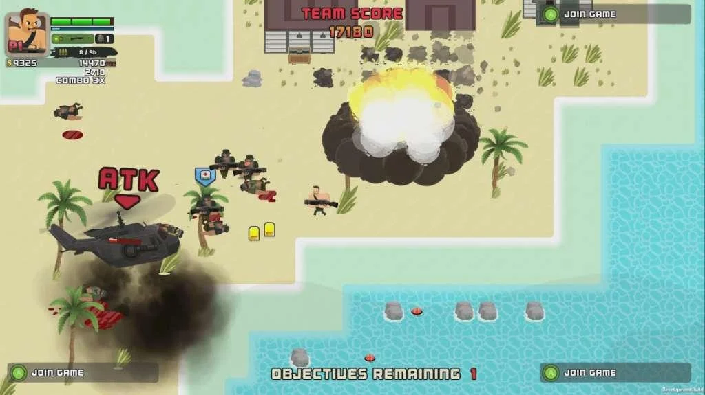 Tango Fiesta local co-op split-screen for up to four