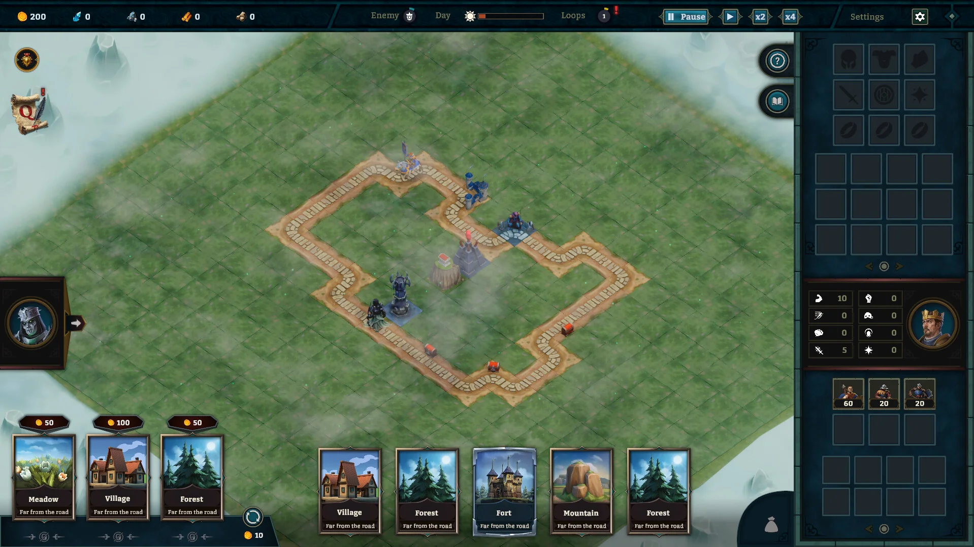 Kingdom Loop PlayWay Windows strategy RPG art