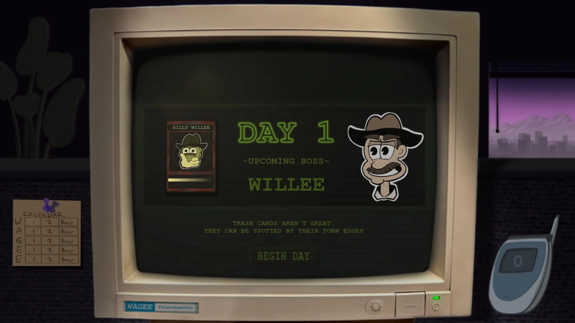 WAGEE Single-player Windows screenshot