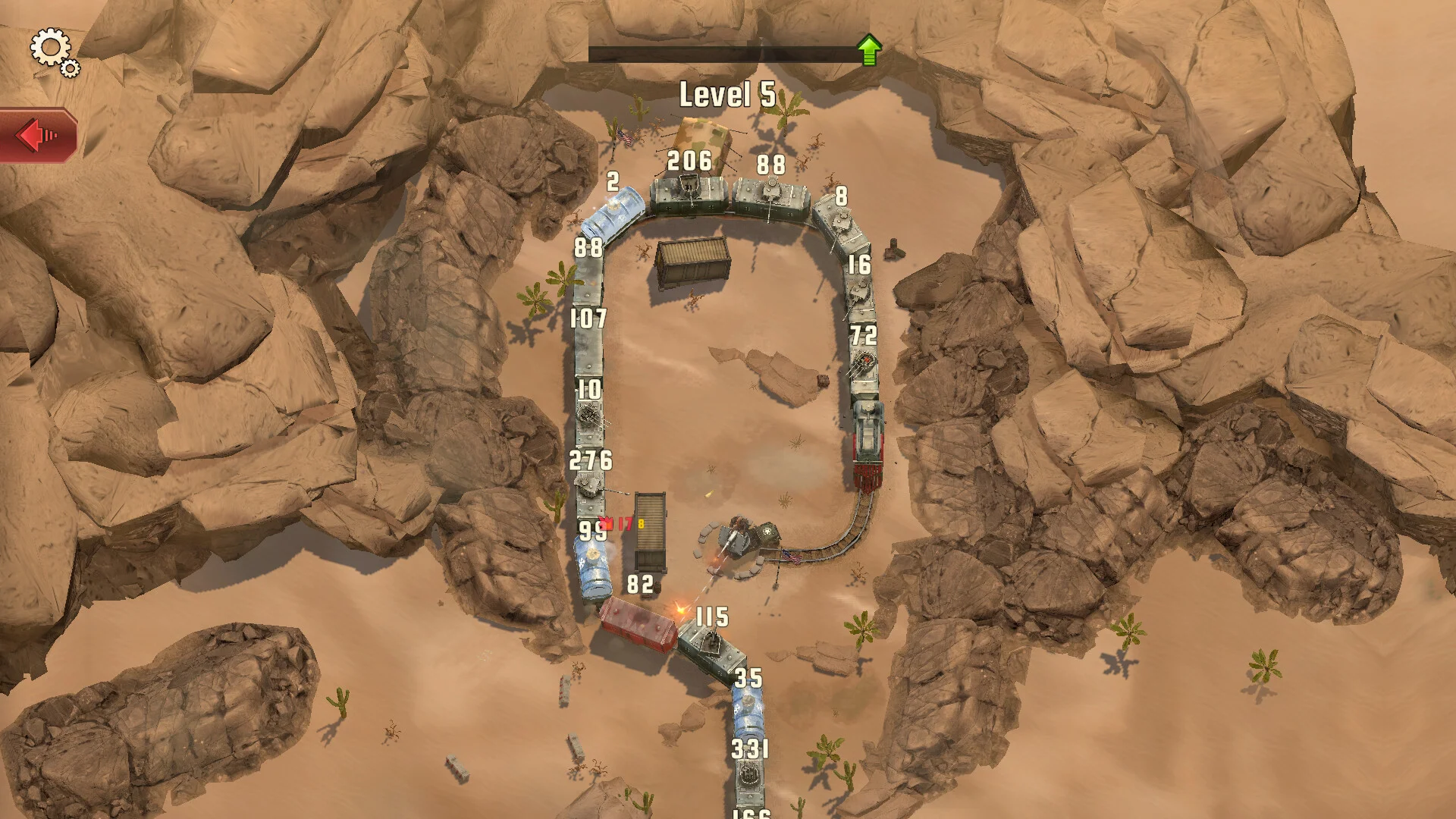 Blitzkrieg Express Armed Train General fight