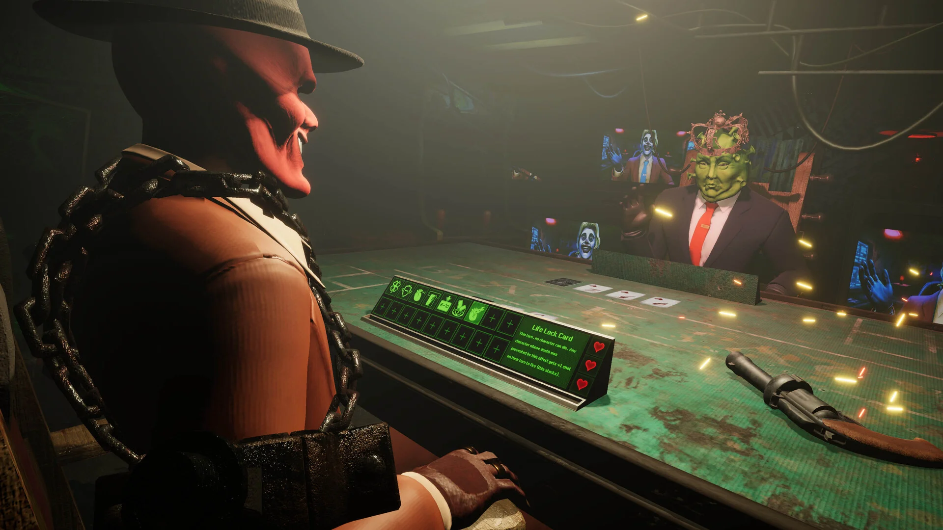 Blackjack Roulette Clown duel screenshot