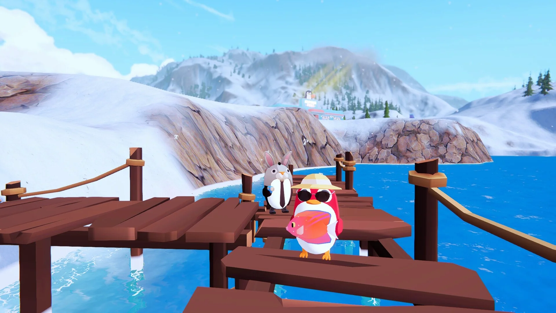 A Game About Penguins Online Co-op sandbox sessions on Windows PC