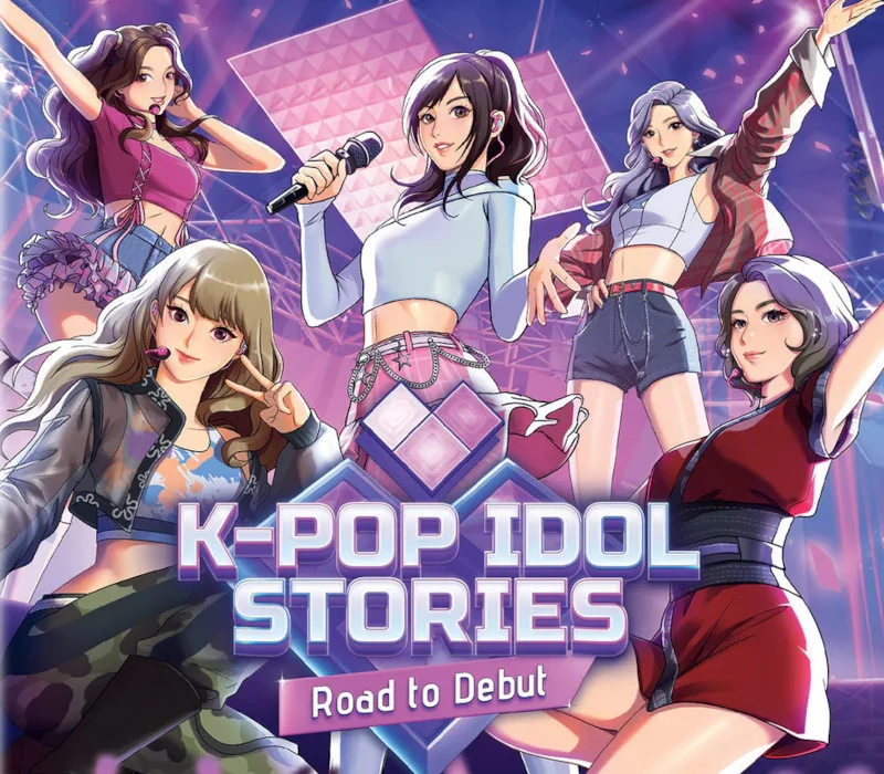 K-pop Idol Stories Road to Debut cover of an idol manager desk