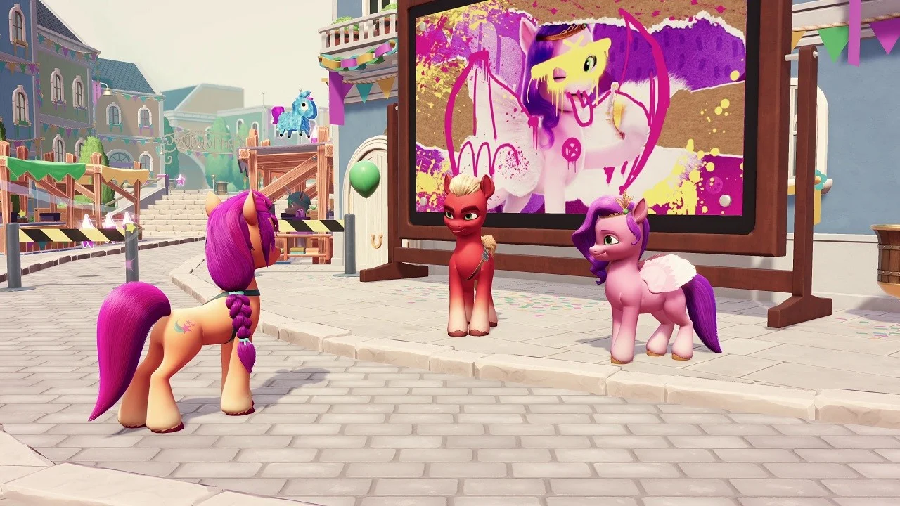My Little Pony two-player minigames Switch