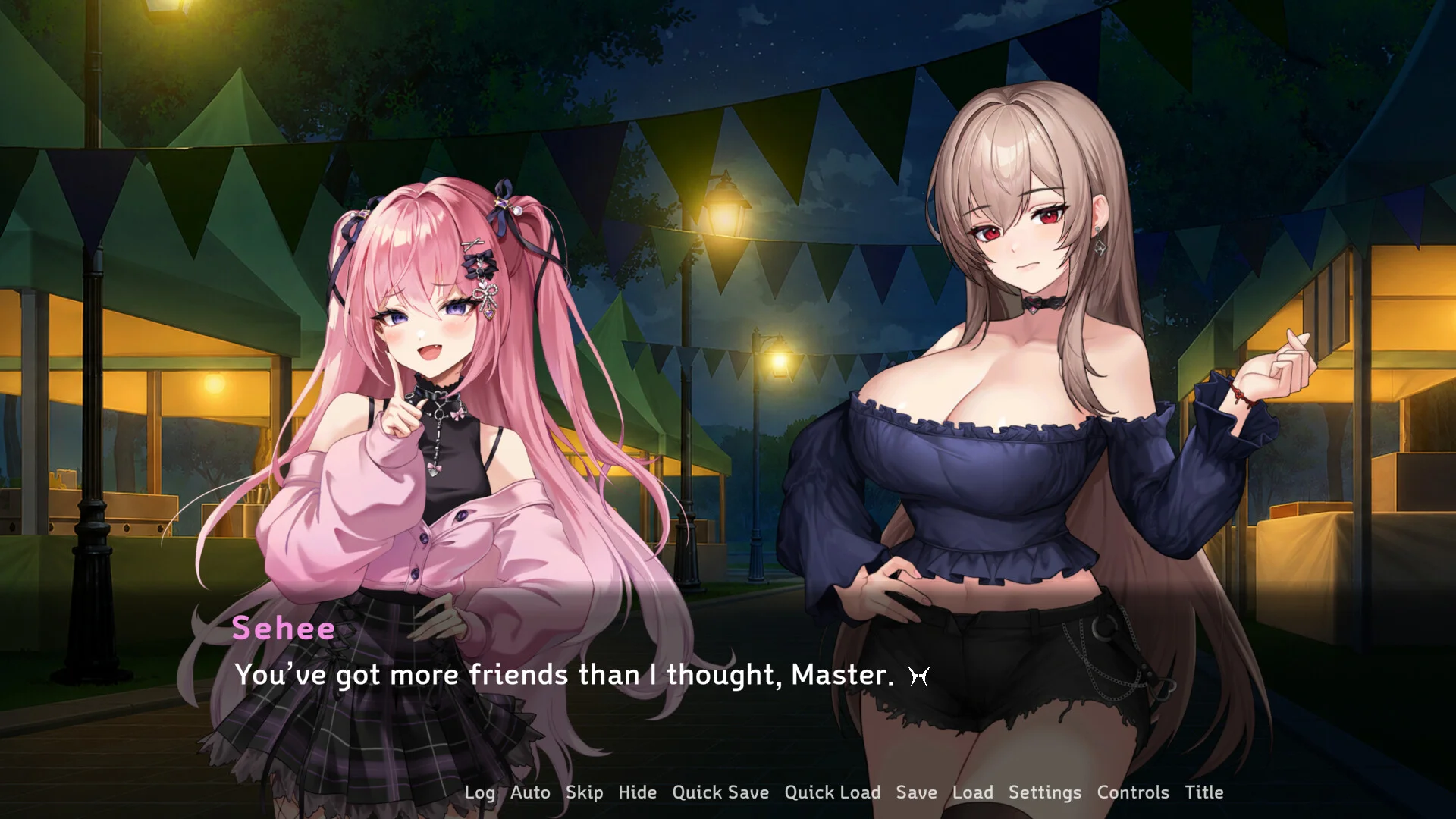 Hypatia cafe heroine screenshot