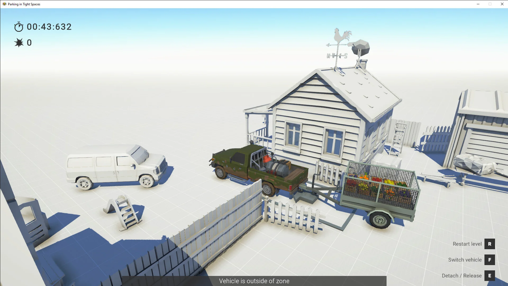 Parking in Tight Spaces low-poly parking Steam