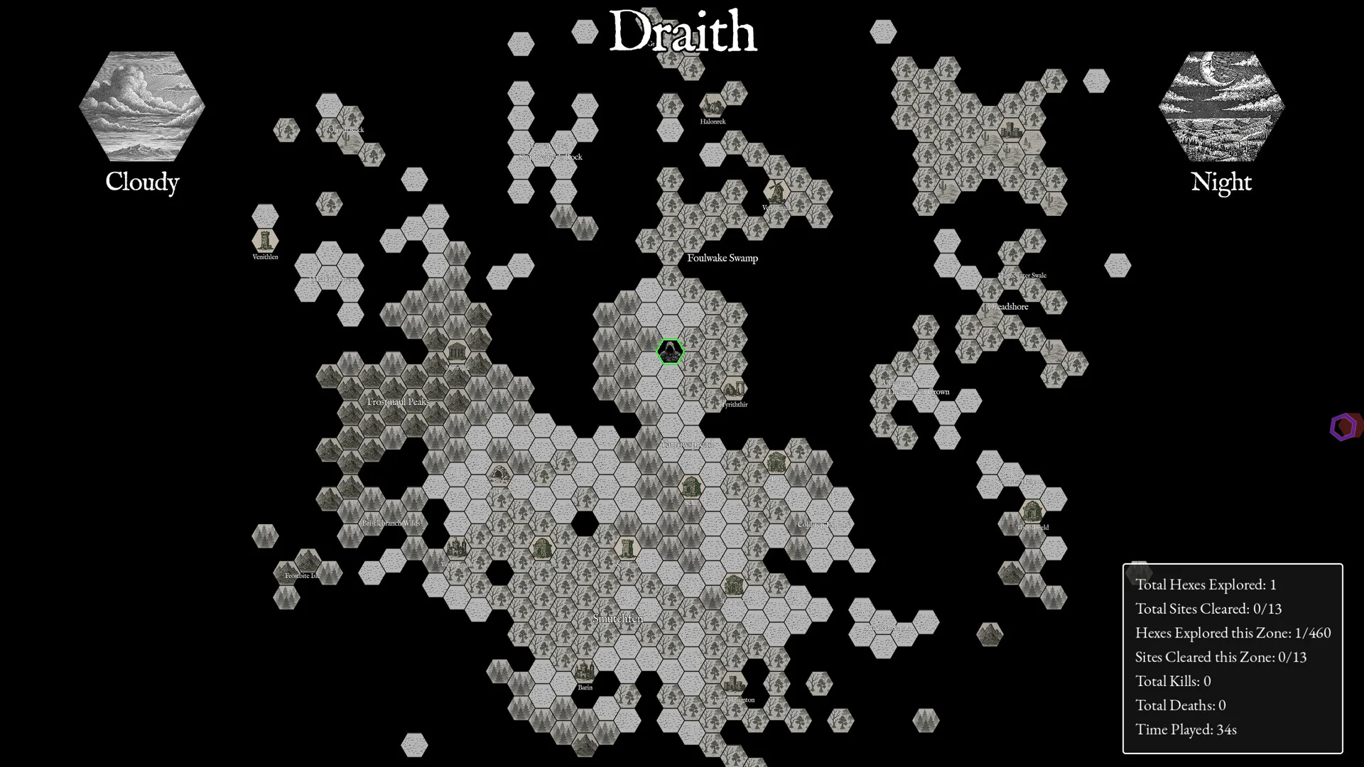 HEXCRAWL hex-by-hex wilderness travel