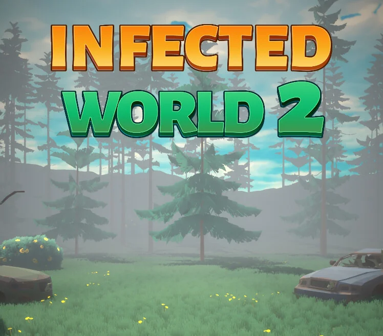 Infected World 2 cover of a physics zombie puzzle
