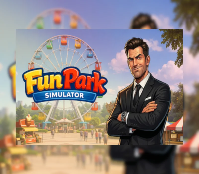 Fun Park Simulator gallery — painted attraction close-up
