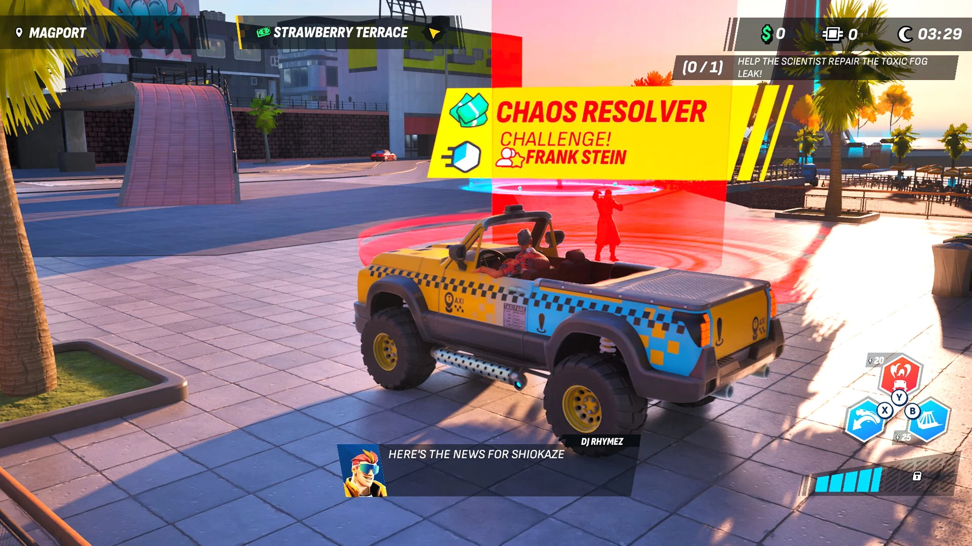 Taxi Chaos 2 San Valeda city PlayStation EU